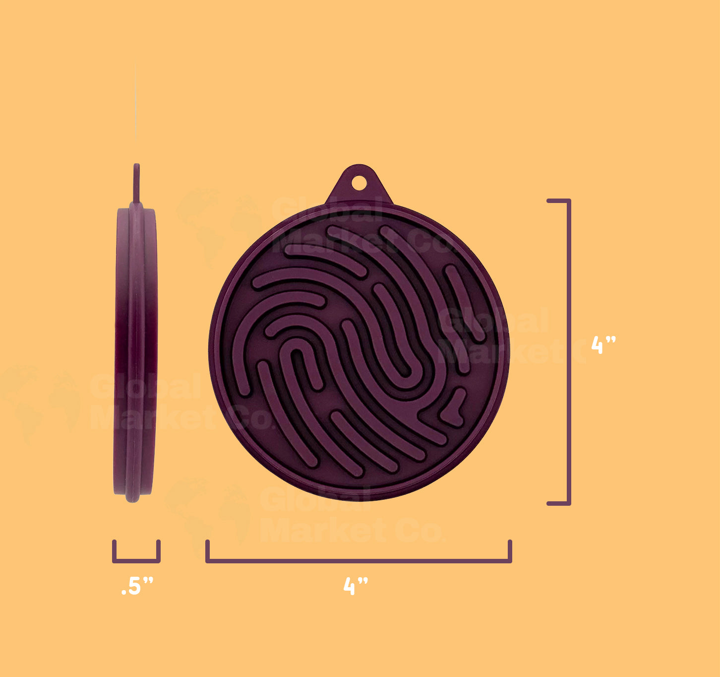 Silicone Sensory Toy (circle)