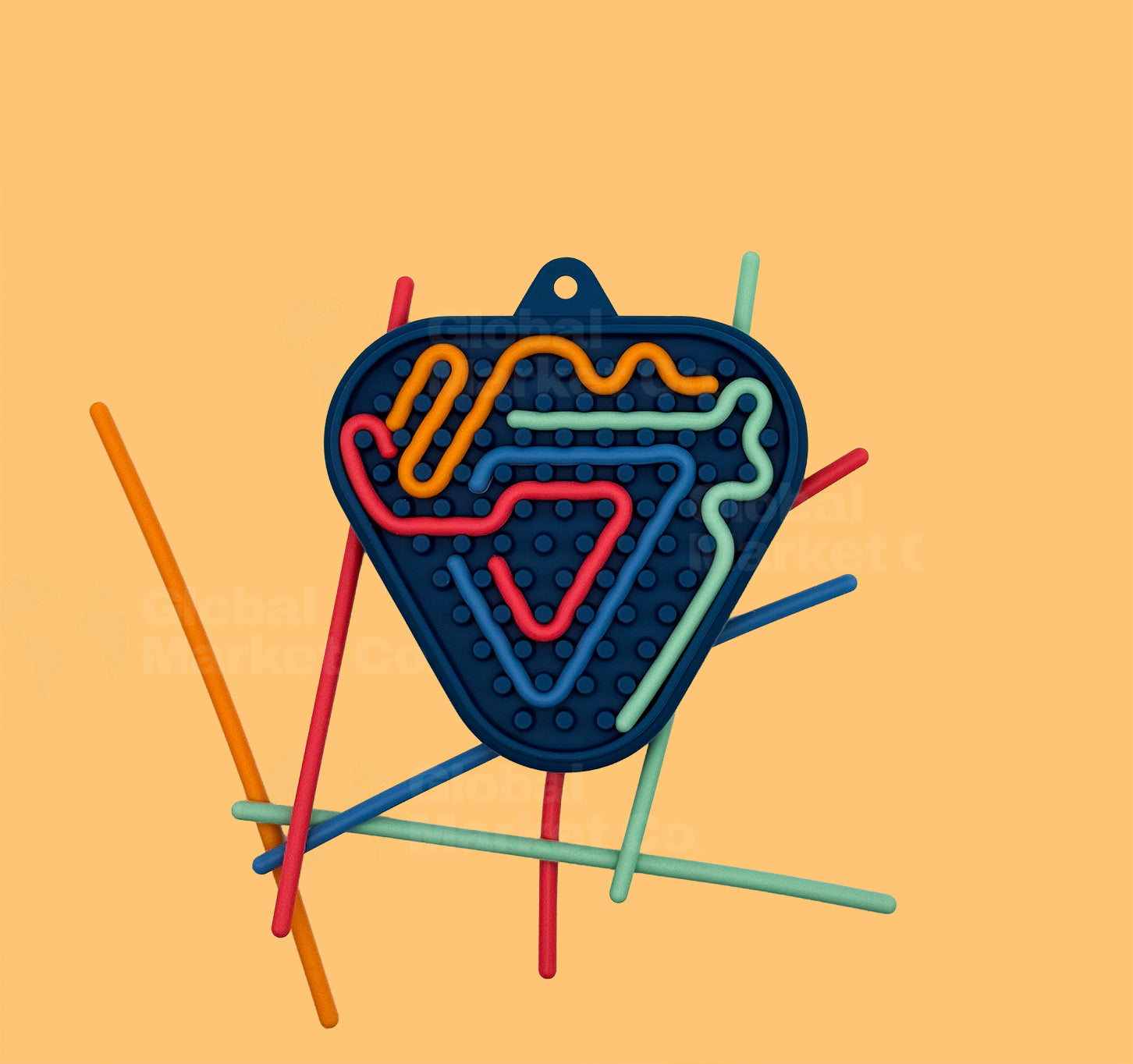 Silicone Sensory Toy (triangle)