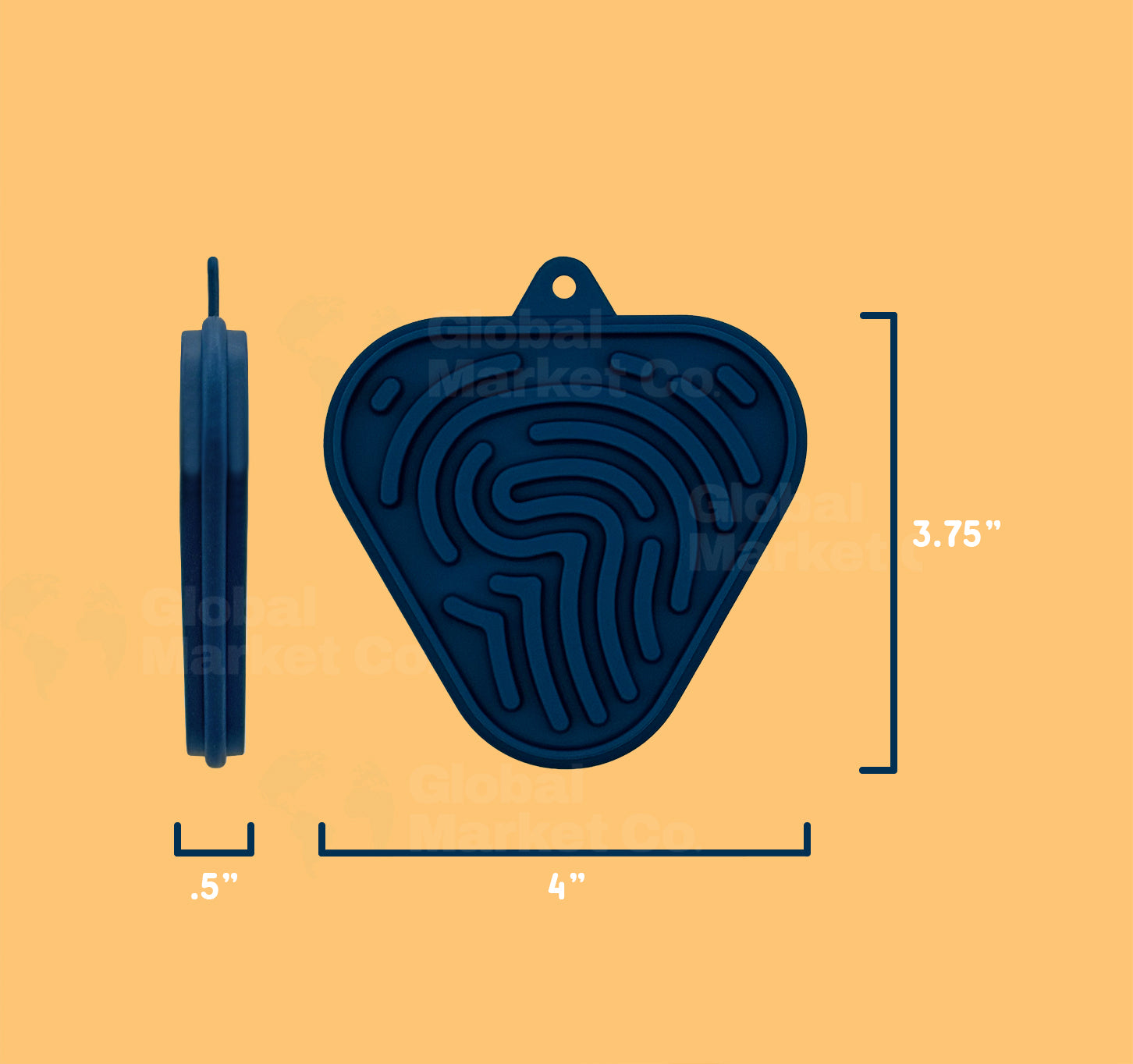 Silicone Sensory Toy (triangle)