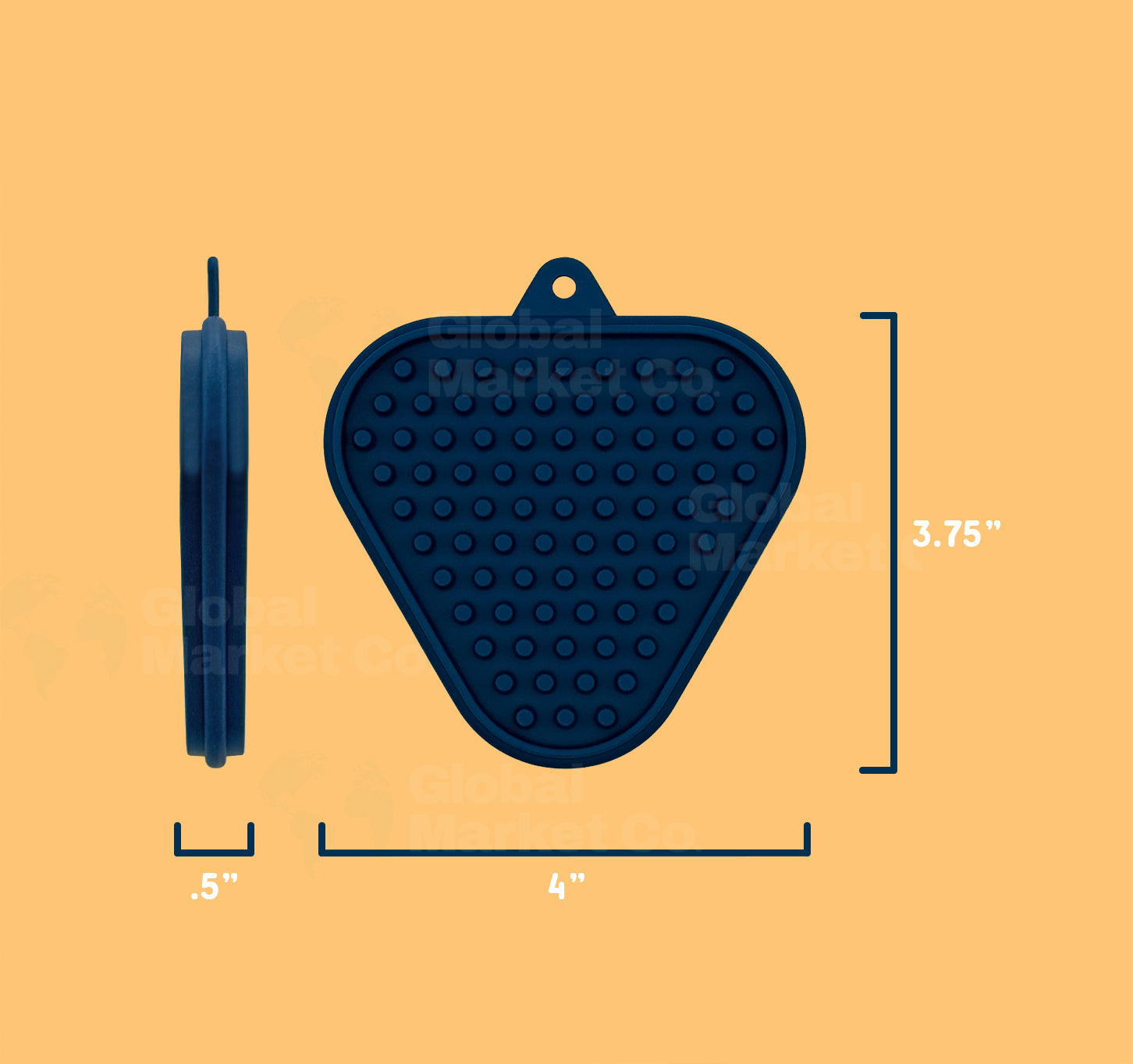 Silicone Sensory Toy (triangle)
